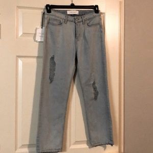 IRO.JEANS Femma Distressed Light-Wash Skinny Jeans